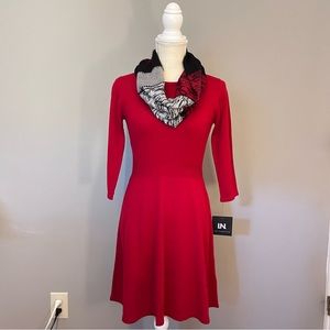 Red Sweater Dress